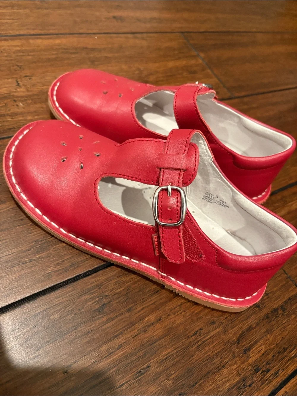 Lamour Red Mary Jane Shoes Size Youth3